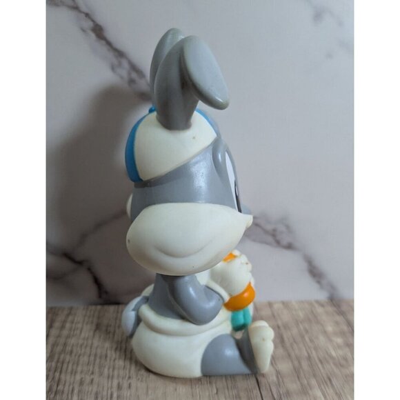 vintage Tyco Warner Bros  circa 1990's  "Tiny Toons" Baby Bugs Bunny 6" squeaker - Picture 4 of 10